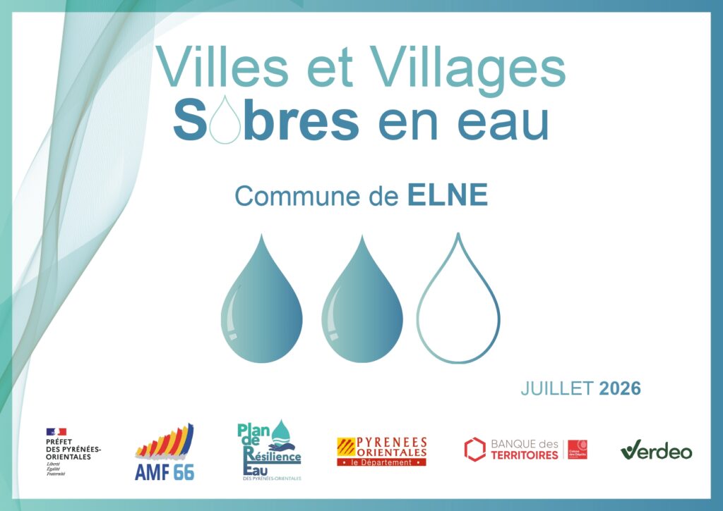 Elne 2 gouttes sur 3 en matière d'économie d'eau